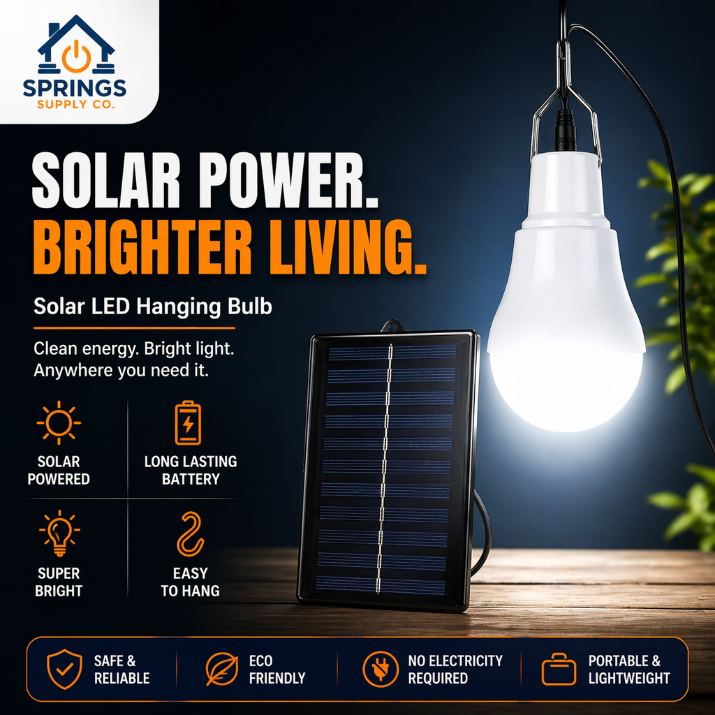 2 ×BrightLight Solar Bulb – No Power, No Problem