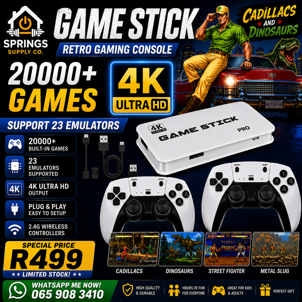 Game Stick Pro 4K Retro Console - 20000